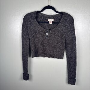 Arizona cropped cut off look 90s y2k Grunge Look Sweater sz M‎
